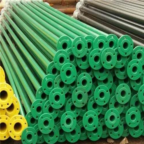 铜陵涂塑钢管施工案例